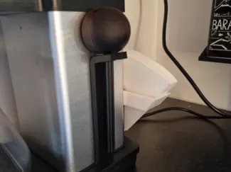Mounted Aeropress Coffee Scoop Holder