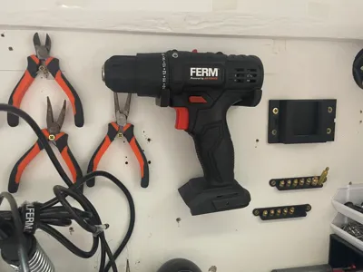 cordless drill ferm AXPOWER holder 20v