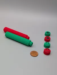 100mm tall - 10mm opening