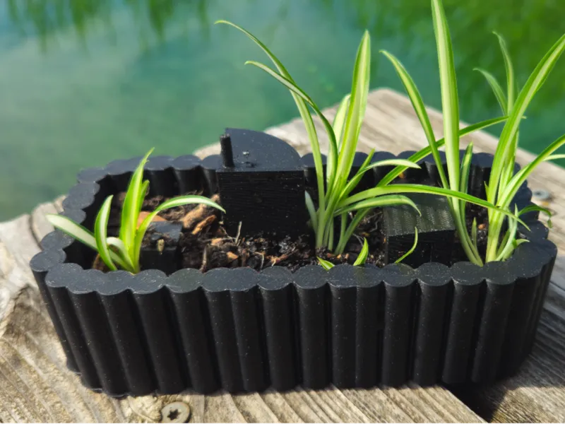 sunken city flowerpod (selfwatering)
