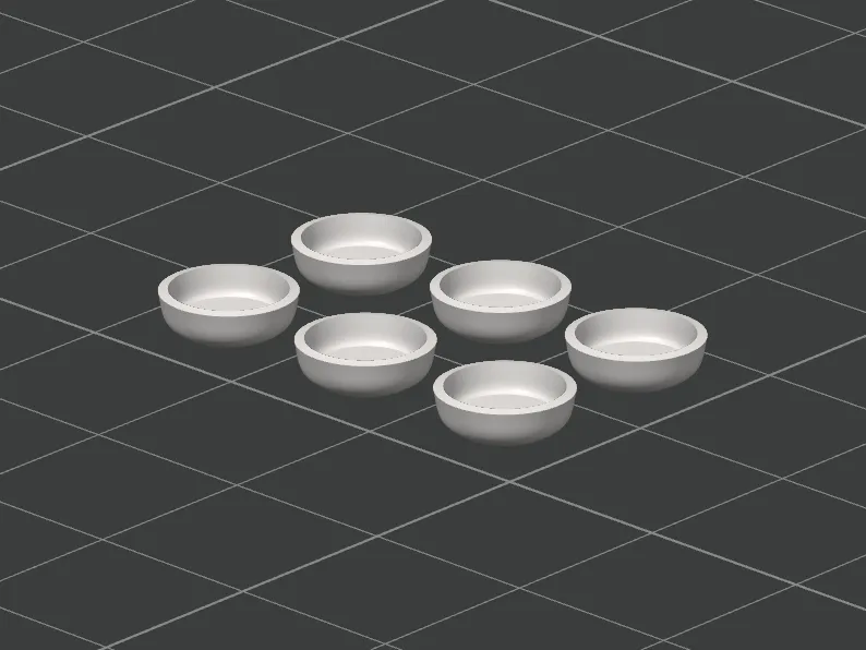 D&D miniature bowls