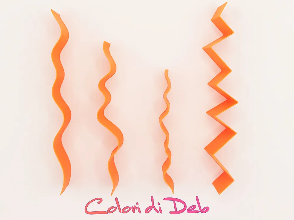 Accesorio de taller: Lame per mokume gane in polymer clay. Referencia del modelo original.