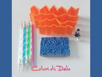Accesorio de taller: Lame per mokume gane in polymer clay — vista de referencia 4