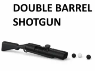 Bolt Action Double Barrel BB Shotgun!