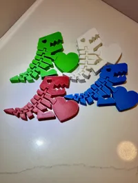 Flexi rex jouet de bureau spécial Saint-Valentin — photo 4