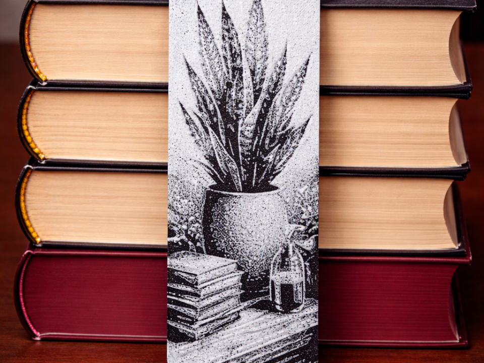 Snake Plant Bookmark