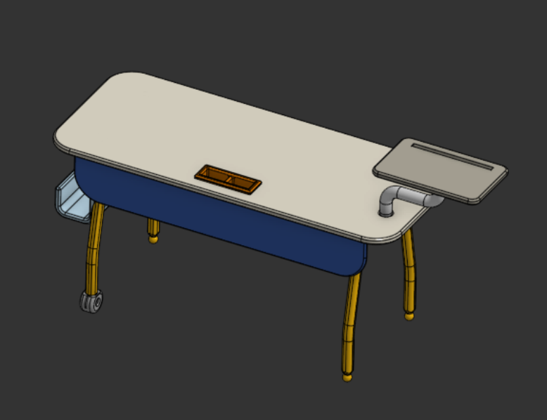 Miniatura 1 do modelo 3D 微缩互动教室