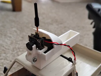 FPV Cam and Fan Holder