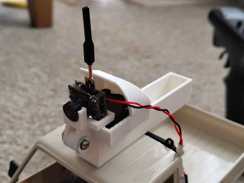 FPV Cam and Fan Holder