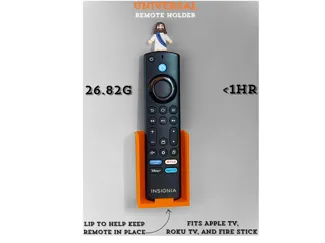 A Universal Remote Holder