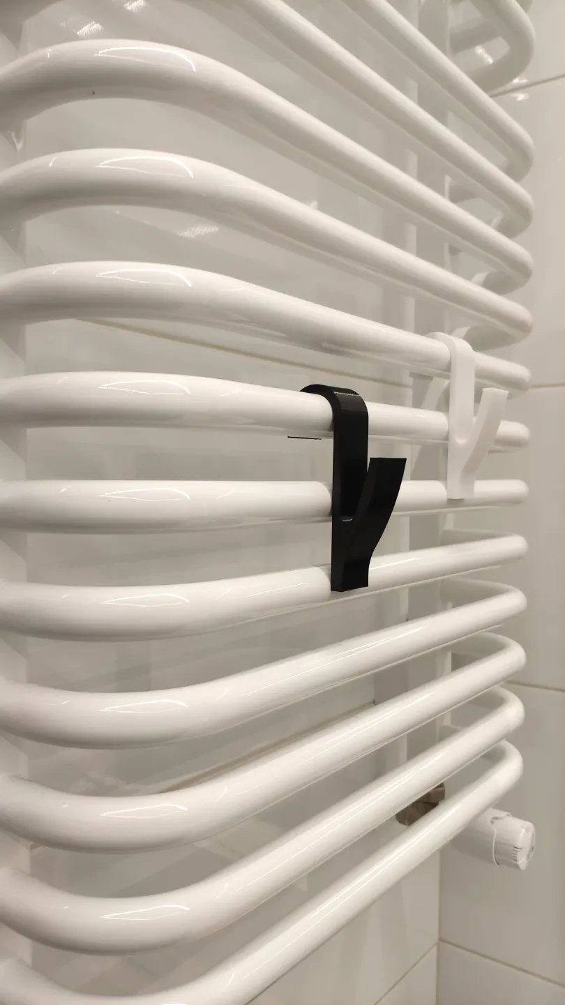 Towel hanger for bathroom radiator by Rafał - MakerWorld