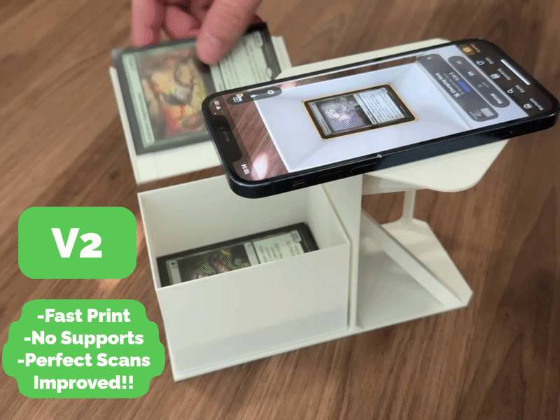 Card Scanner FAST PRINT -VERSION 2-- (MTG/Pokemon)