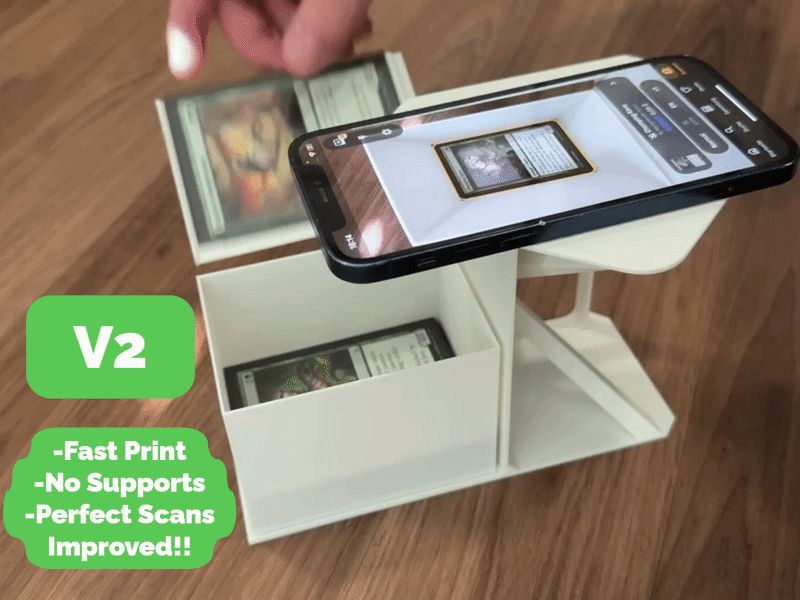 Card Scanner FAST PRINT -VERSION 2-- (MTG/Pokemon)