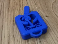 Fidget bascule (impression en une pièce et porte-clés) — photo 2
