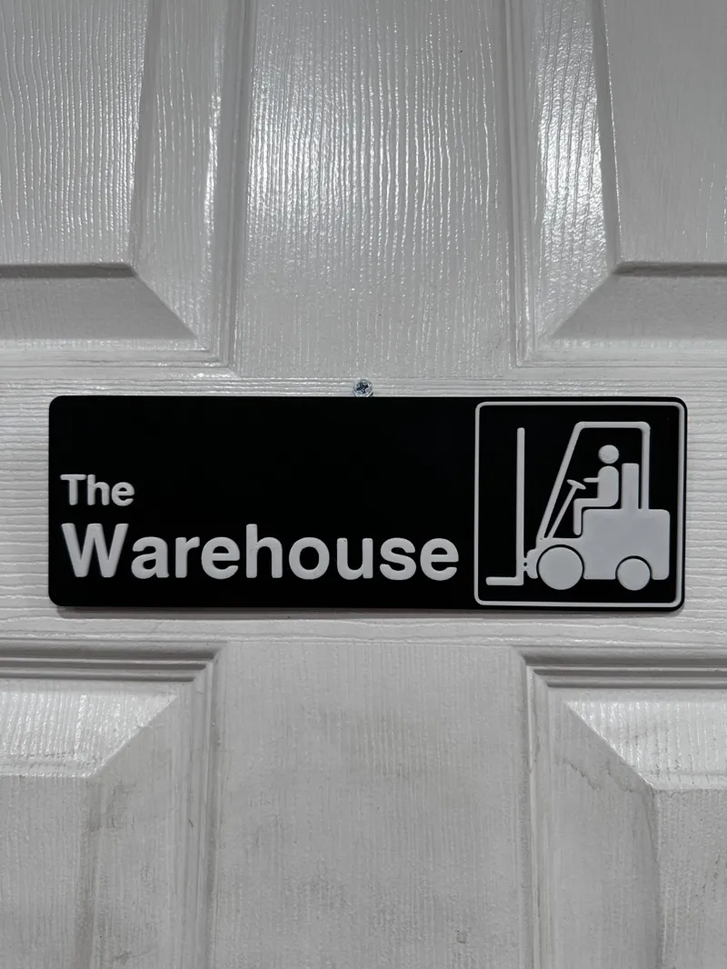 Warehouse Sign