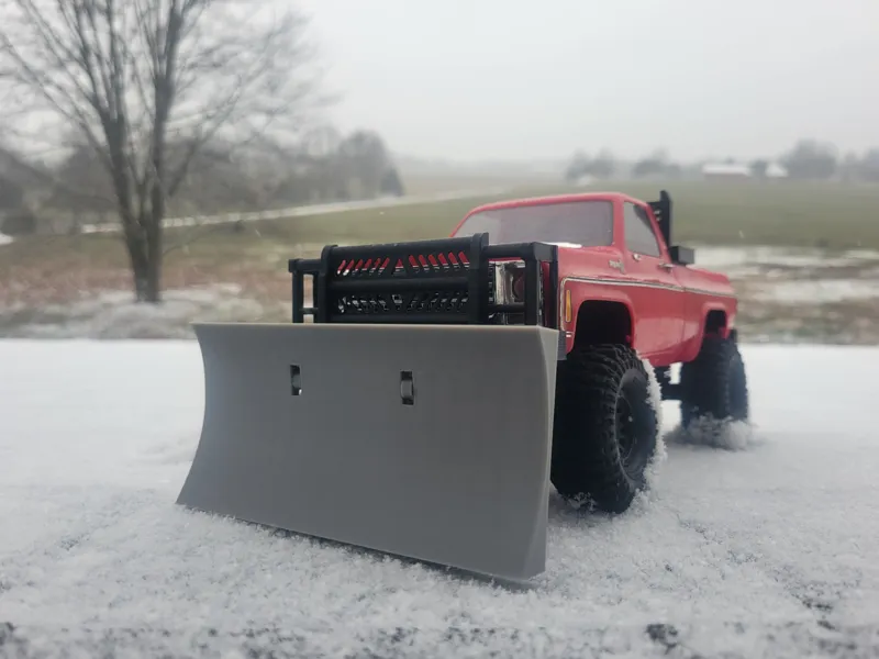 trx4m adjustable snowplow