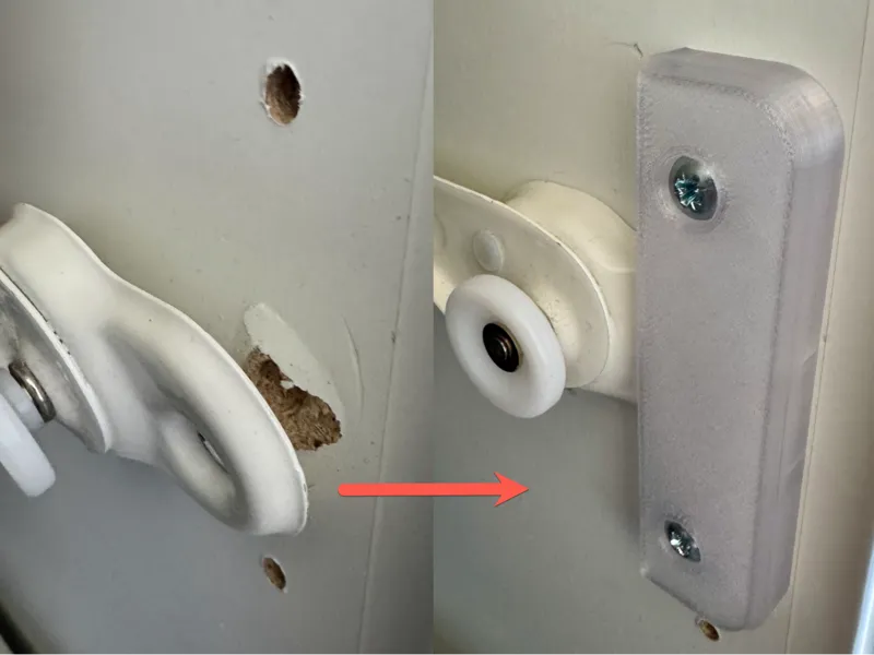 IKEA Komplement pull-out rail fixer