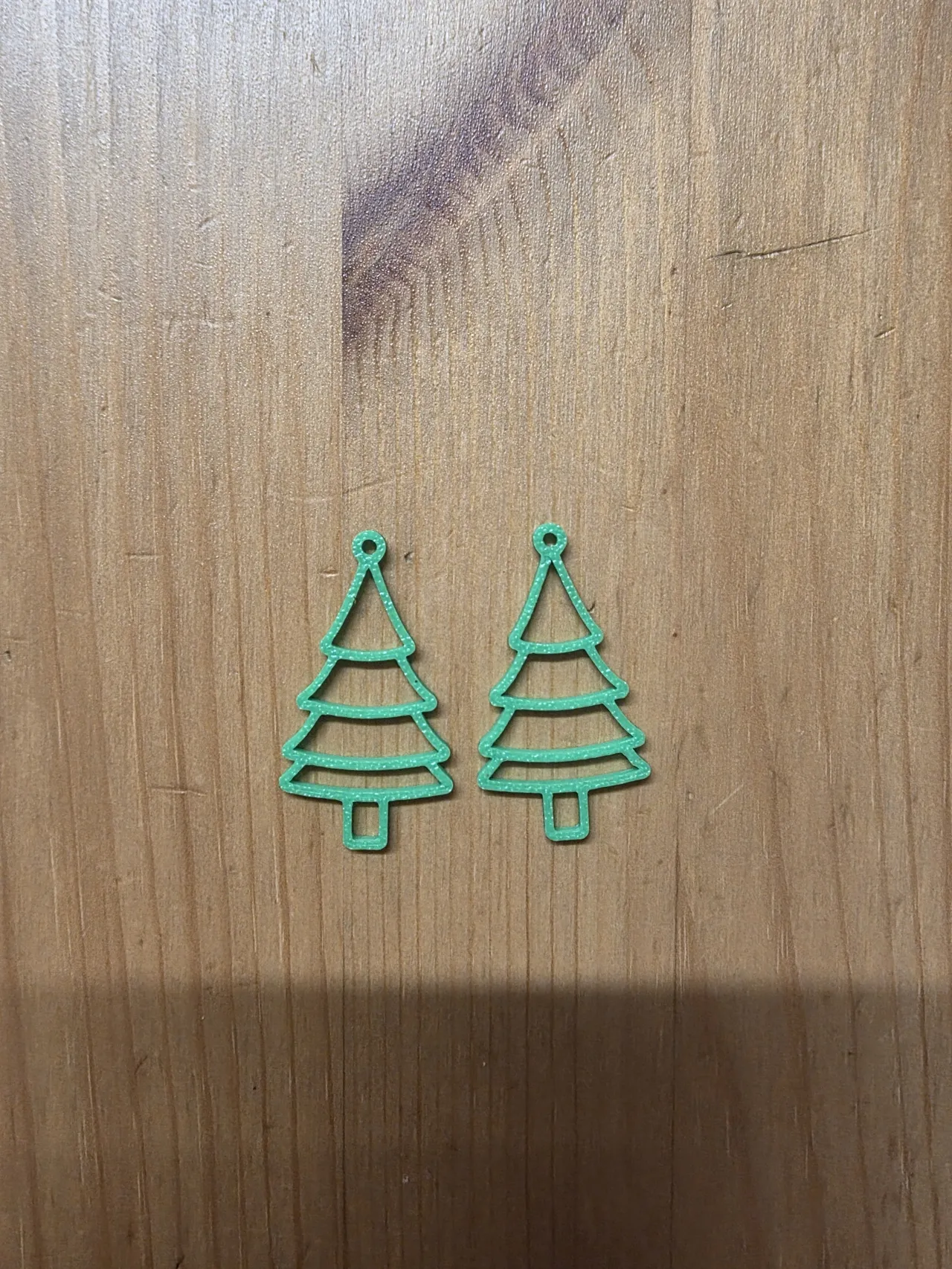 Christmas Tree Earrings view 2