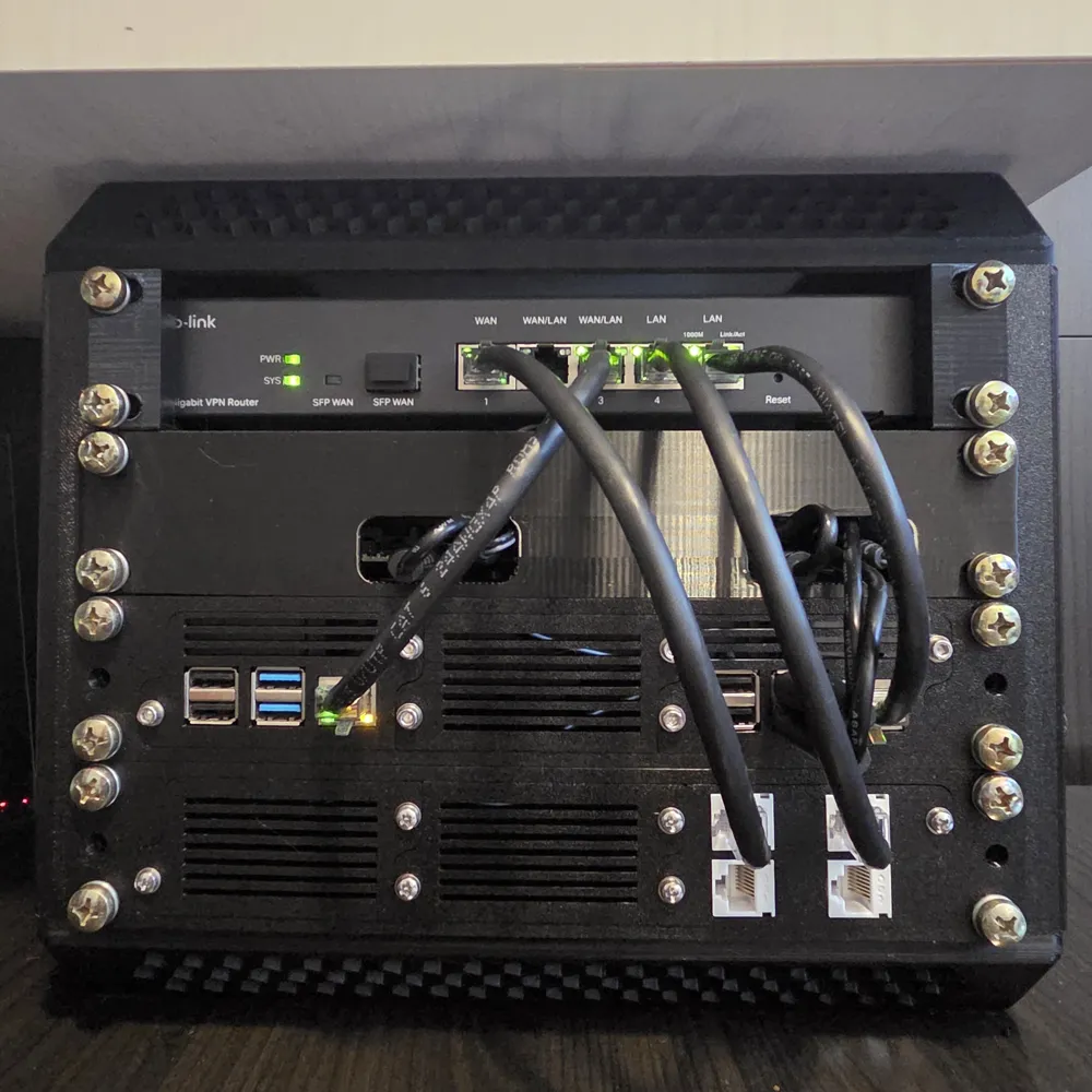 Homelab rack 10-inch 4U - Free 3D Print Model - MakerWorld
