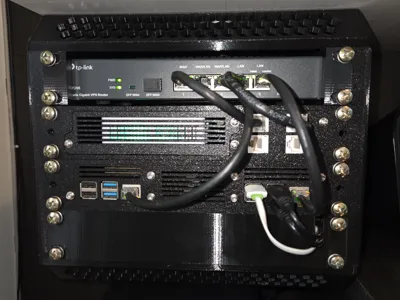 Homelab rack 10-inch 4U