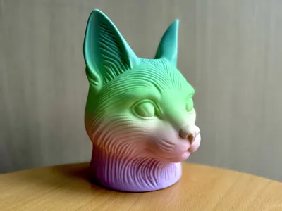 MysticFox – Fox Decor Planter / Pen Holder