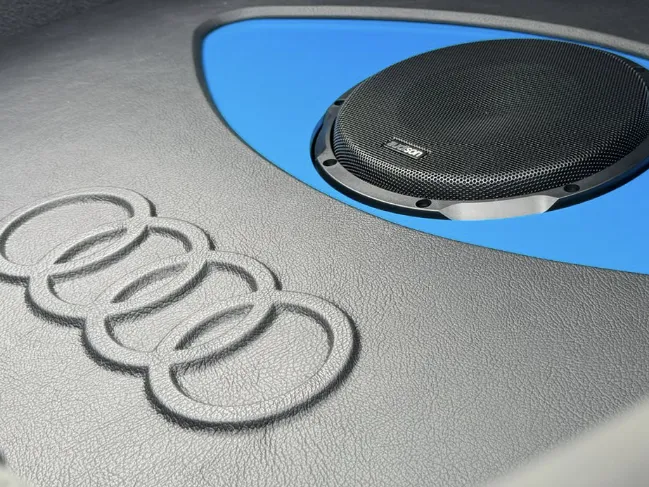 Audi badge for trimming on boot build on Audi TT