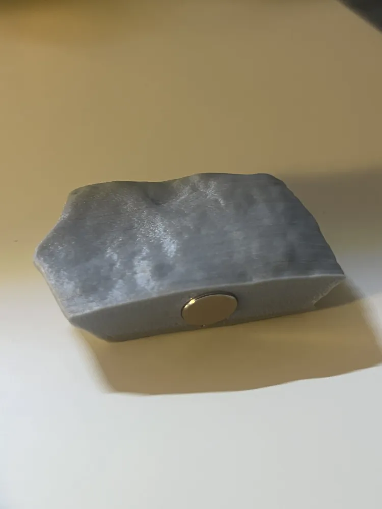 Magnetic rock platform for jumping spiders - Free 3D Print Model ...