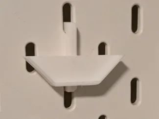 Challenge Coin Holder for Ikea Skadis - Octagon