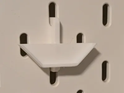 Challenge Coin Holder for Ikea Skadis - Octagon