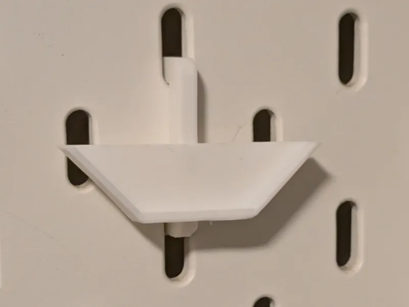 Challenge Coin Holder for Ikea Skadis - Octagon