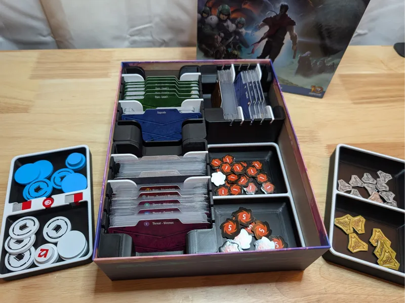 Unstoppable Board Game Box Insert