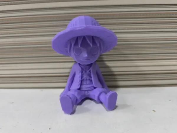 Figurine chibi Luffy pour bureau