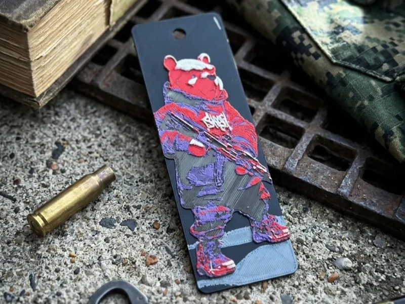 tatical Winnie The Pooh Bookmark