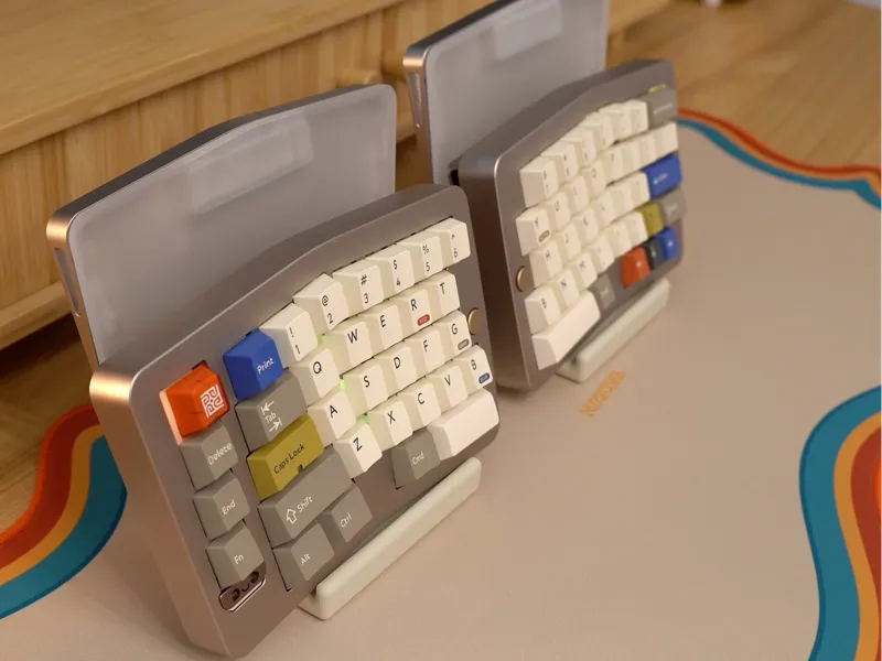 Split Keyboard Stand for QK Alice Duo