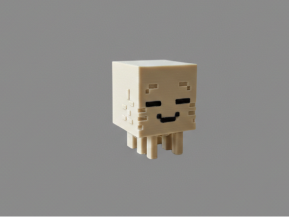 Happy Ghast Keychain - Minecraft Inspired