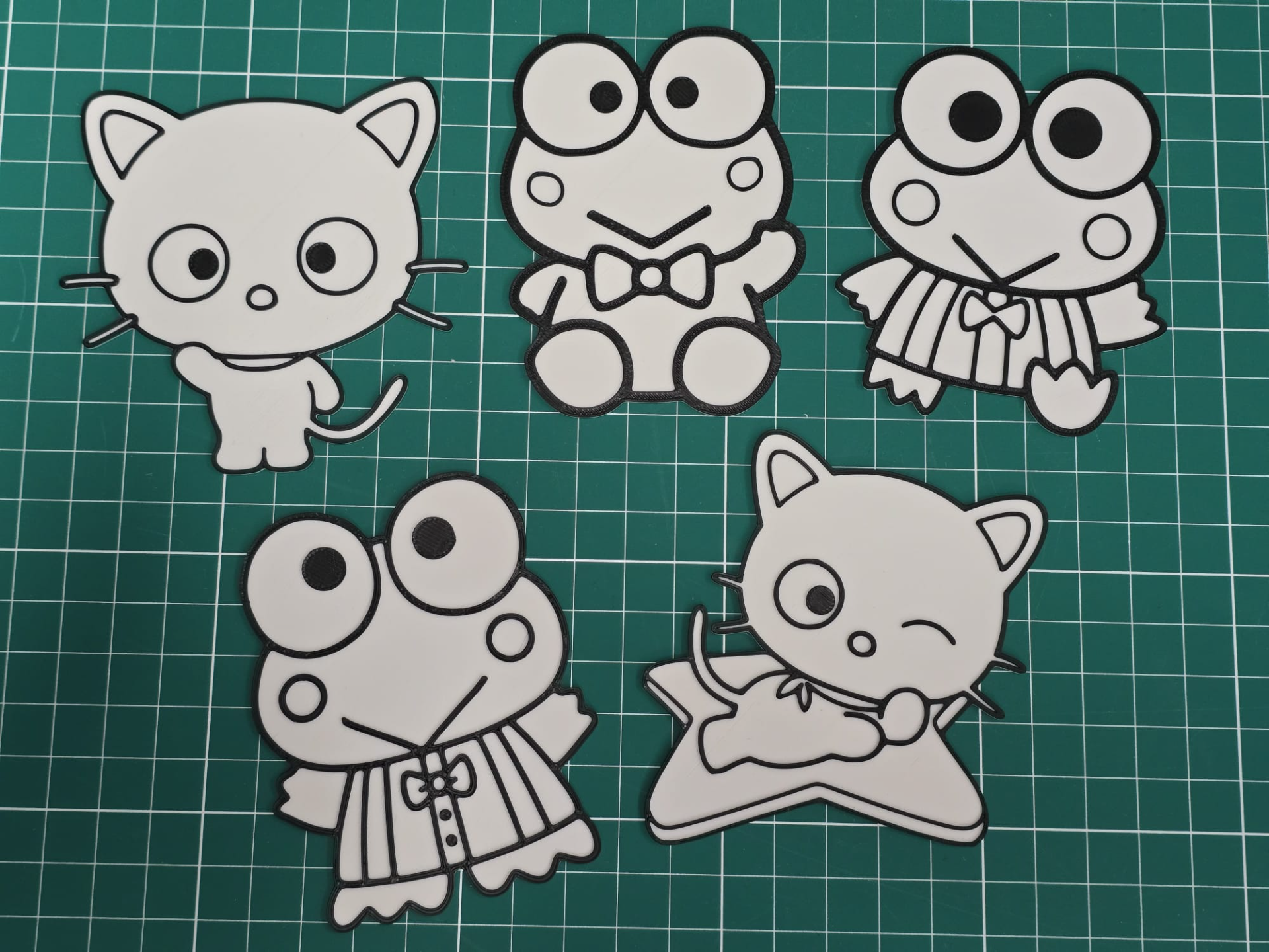 Hello Kitty Coloring Theme Panels