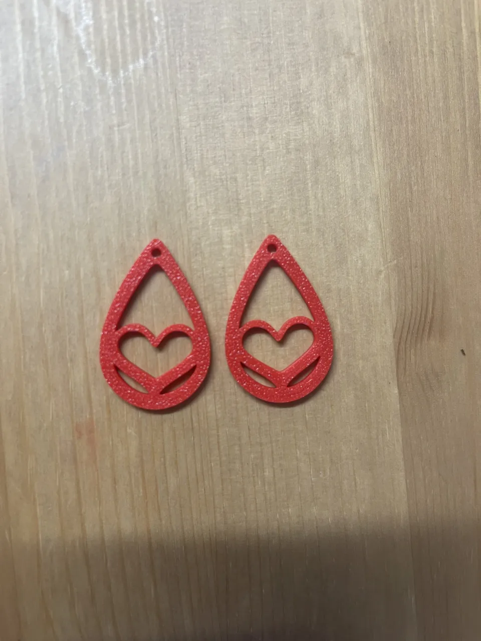 Heart Earrings view 2