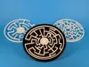 One Plate - Four Labyrinths