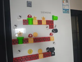 Mario theme refrigerator magnet 马里奥主题冰箱贴