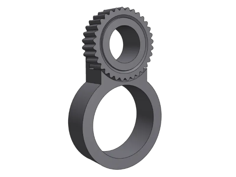 Finger ring fidget