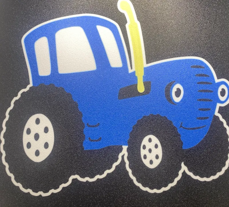 Blue Tractor Lightbox by Zemtslab.eu