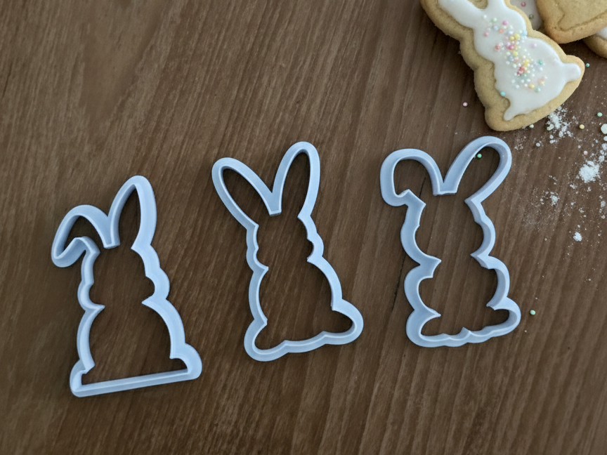 Bunny Cookie Cutter Set – 3 Variations