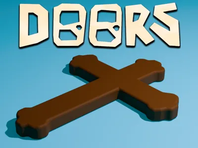 Crucifix from doors