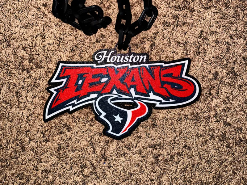 Houston Texans Oversized Necklace