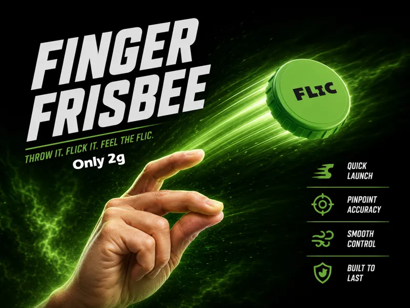 FLIC Finger Frisbee