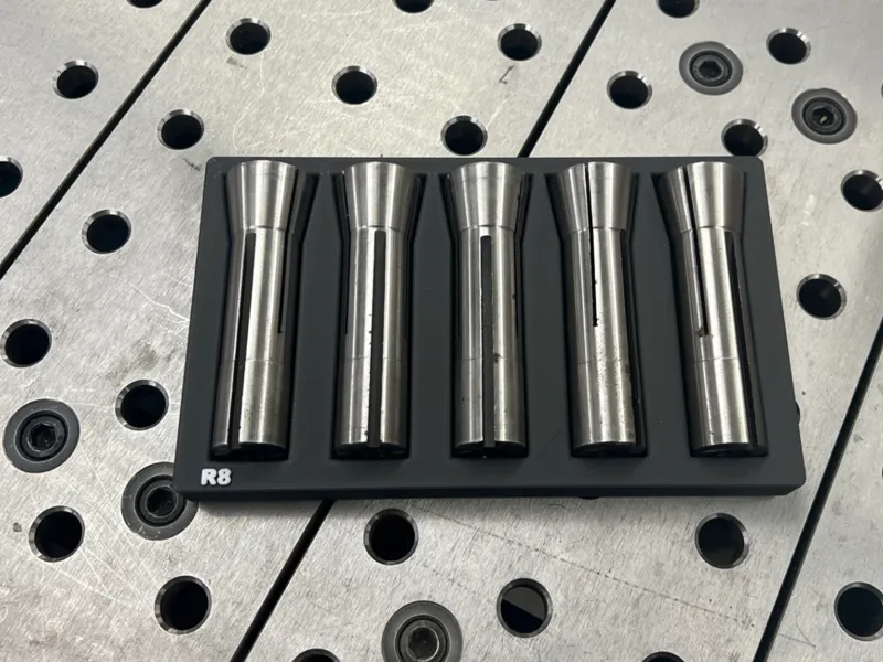 R8 Collet Gridfinity Holder