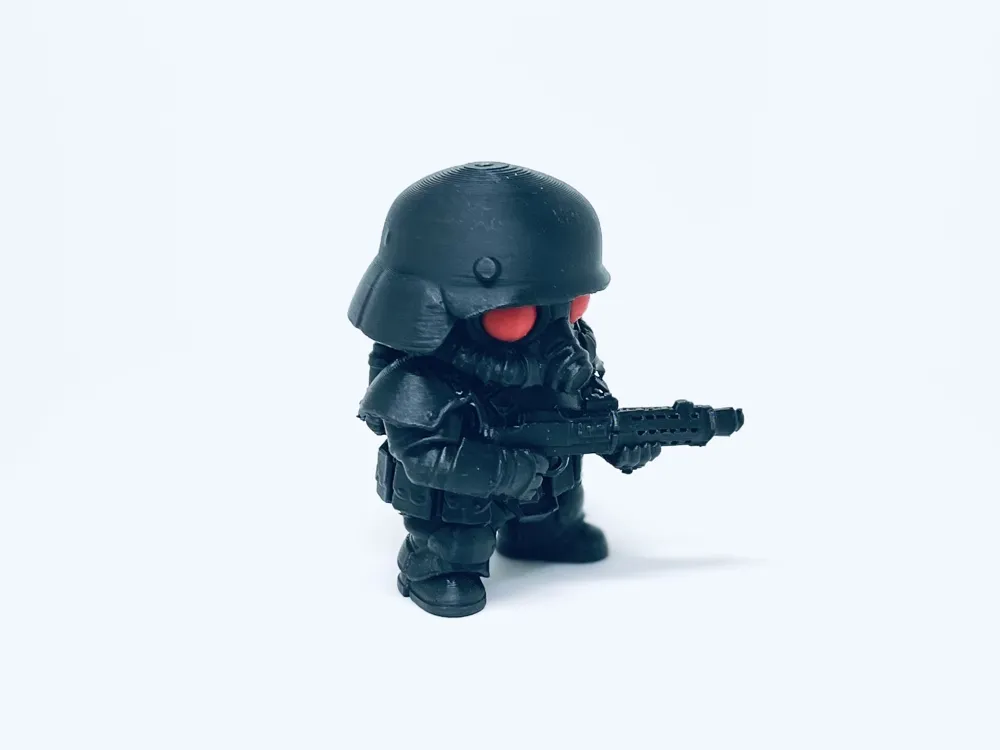 Cute Jin-Roh: The Wolf Brigade - Free 3D Print Model - MakerWorld