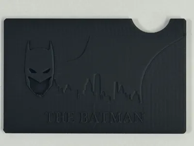 The Batman Drivers license holder. 