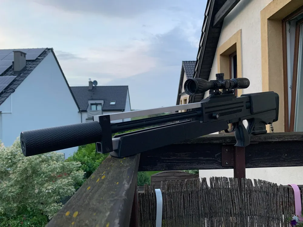 Marksman Rilfe WA2000 HPA SNIPER RIFLE AMOEBA AIRSOFT REPLICA - Free 3D Print Model ...