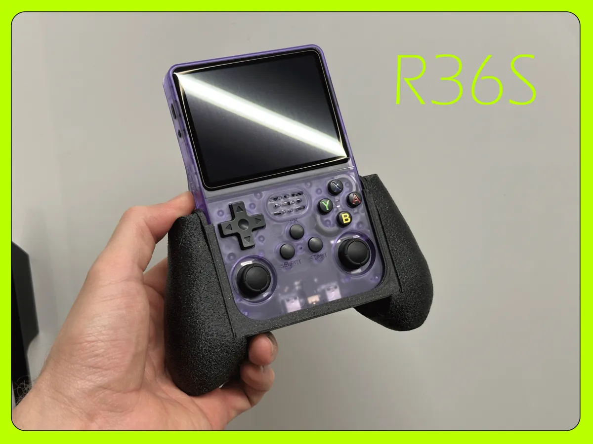 R36S Retro Gaming Console Max Grip Remixed by TheMiguelBi MakerWorld ...